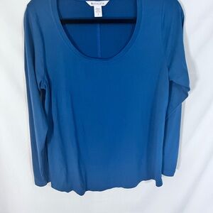 Athleta Women's Deep Blue Blouse Sz S